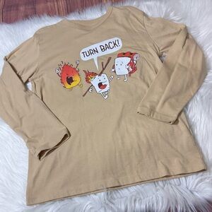 The Children’s Place Graphic Long Sleeve Shirt - Boys Size M (7/8)